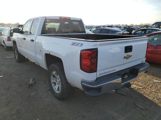 1GCVKRECXEZ406619 - 2014 CHEVROLET SILVERADO2 WHITE photo 3