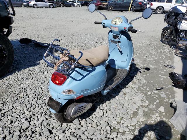 ZAPM448F895016743 - 2009 VESPA LX 150 BLUE photo 4