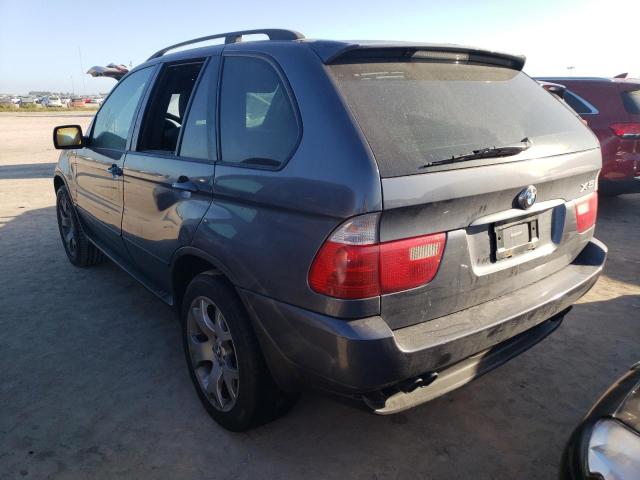 5UXFB33533LH42975 - 2003 BMW X5 4.4I BLUE photo 3