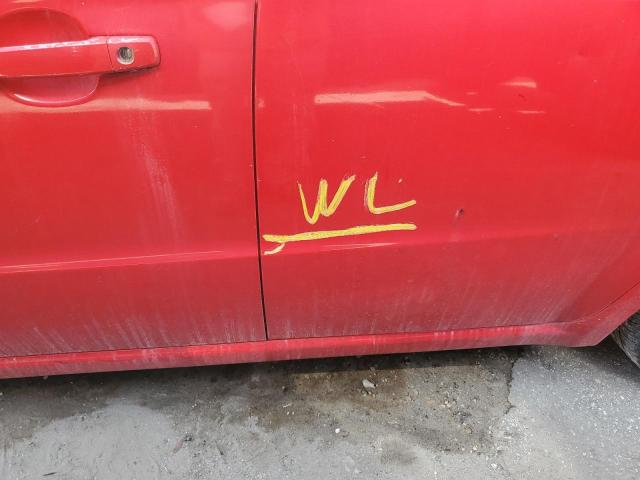 KL1TD56648B064608 - 2008 CHEVROLET AVEO BASE RED photo 9