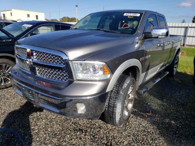 1C6RR7JT7DS555284 - 2013 RAM 1500 LARAM GRAY photo 2