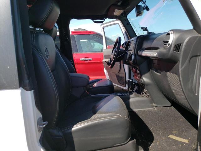 1C4AJWAG7EL236652 - 2014 JEEP WRANGLER S WHITE photo 5