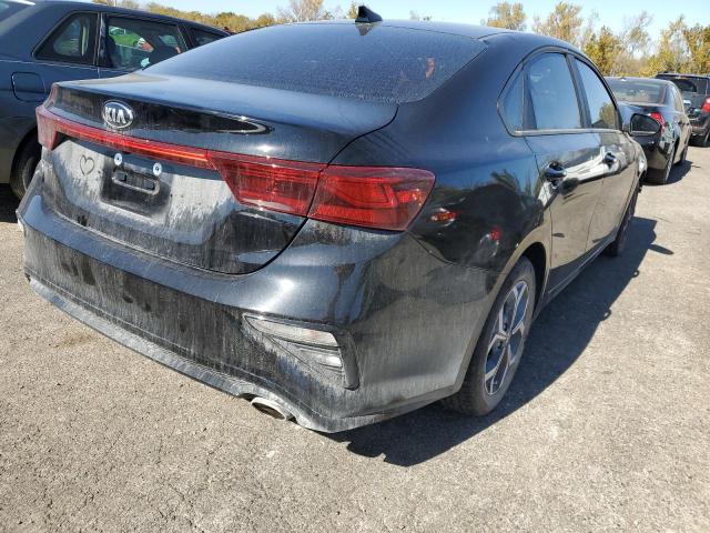 3KPF24AD0ME376353 - 2021 KIA FORTE FE BLACK photo 4