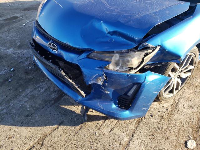 JTKJF5C73FJ013345 - 2015 TOYOTA SCION TC BLUE photo 9