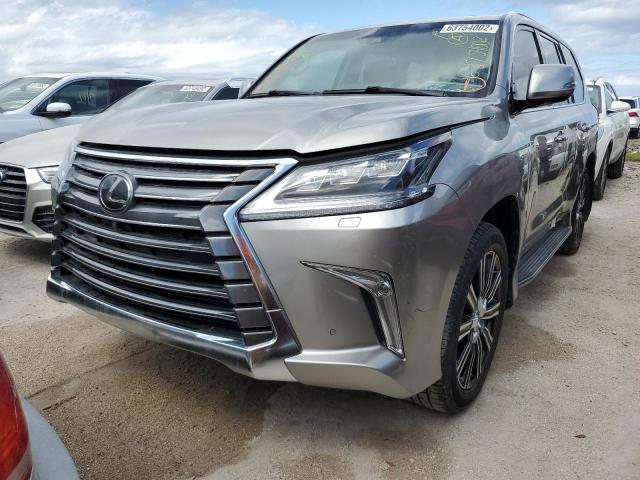 JTJHY7AX0J4261720 - 2018 LEXUS LX 570 SILVER photo 2