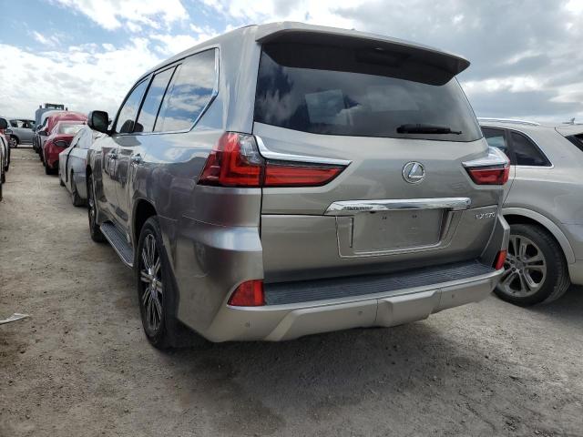 JTJHY7AX0J4261720 - 2018 LEXUS LX 570 SILVER photo 3