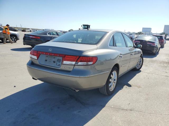 KMHFC46F48A319889 - 2008 HYUNDAI AZERA SE BROWN photo 4