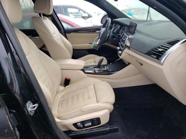 5UXTR9C53KLD99195 - 2019 BMW X3 XDRIVE3 BLACK photo 5