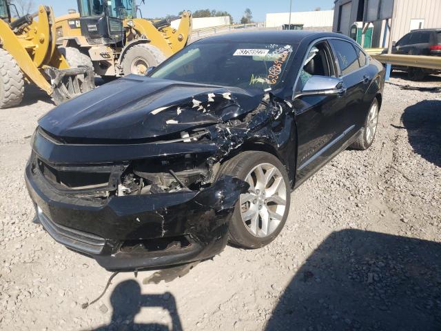 2G1125S35J9160524 - 2018 CHEVROLET IMPALA PRE შავი ფოტო 2
