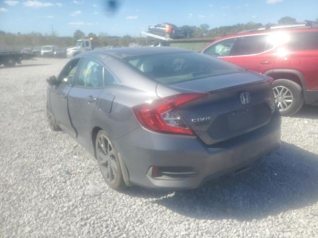 2HGFC2F80MH555480 - 2021 HONDA CIVIC SPOR 灰色 照片 3