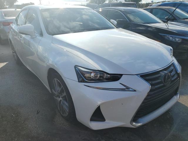 JTHBA1D26J5075277 - 2018 LEXUS IS WHITE photo 1