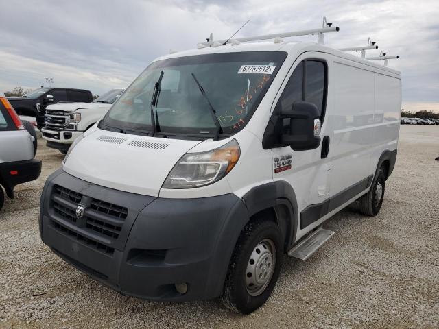 3C6TRVAG0HE518910 - 2017 RAM PROMASTER WHITE photo 2