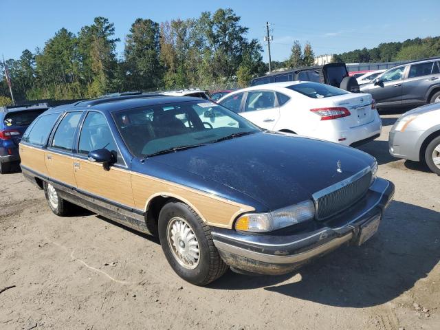 1G4BR8379PW401376 - 1993 BUICK ROADMASTER BLUE photo 1