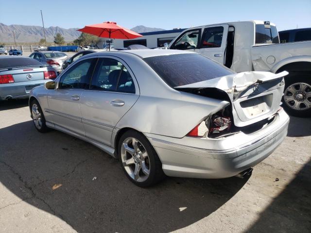 WDBRF52H97E025948 - 2007 MERCEDES-BENZ C 220 SILVER photo 3