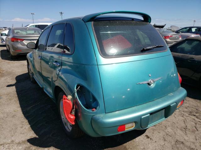 3C4FY48B64T205024 - 2004 CHRYSLER PT CRUISER GREEN photo 3