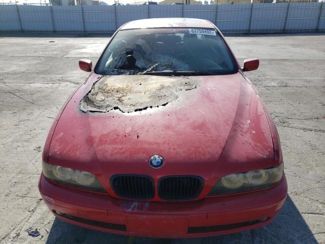 WBADT43451GF56425 - 2001 BMW 525 I AUTO RED photo 9