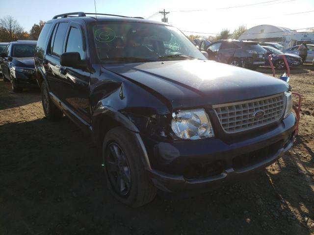 1FMZU74K74UC14509 - 2004 FORD EXPLORER E BLUE photo 1