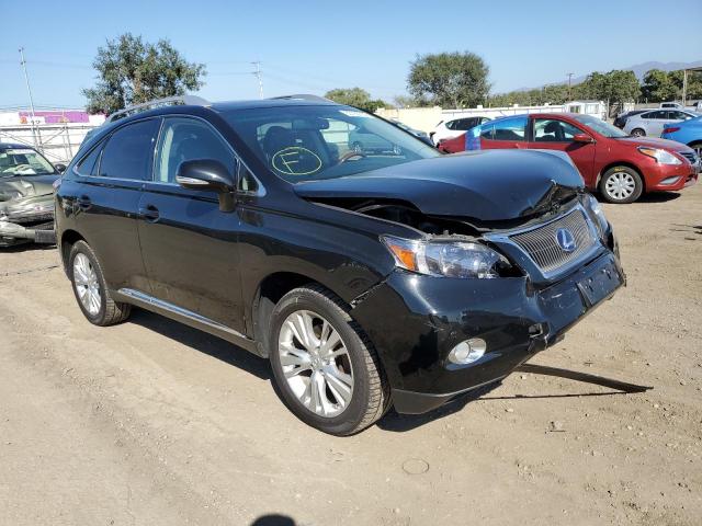 JTJBC1BAXA2010792 - 2010 LEXUS RX 450 BLACK photo 1