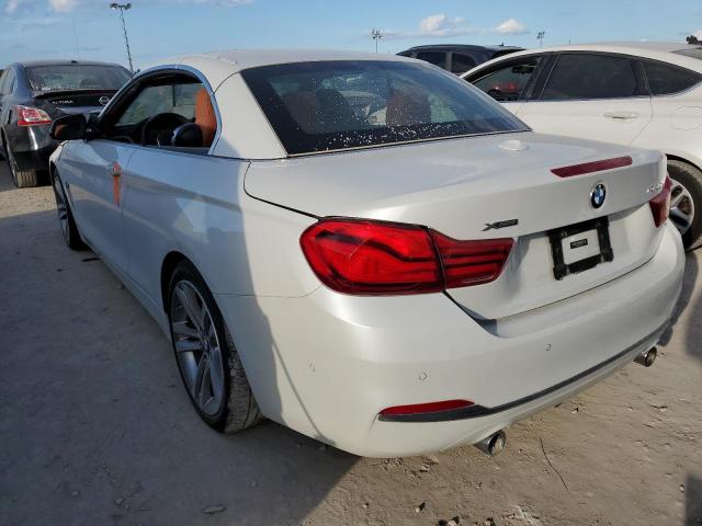 WBA4Z7C52JED47731 - 2018 BMW 440XI WHITE photo 3