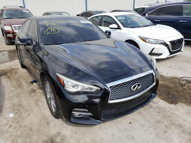 JN1EV7AP8HM731455 - 2017 INFINITI Q50 PREMIU BLACK photo 1