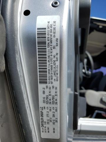 1J4AA2D11AL103745 - 2010 JEEP WRANGLER S SILVER photo 10