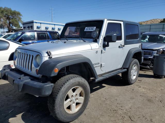 1J4AA2D11AL103745 - 2010 JEEP WRANGLER S SILVER photo 2