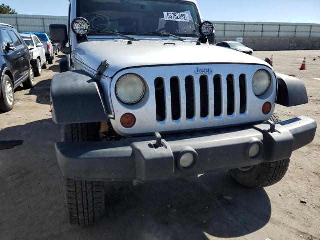1J4AA2D11AL103745 - 2010 JEEP WRANGLER S SILVER photo 9