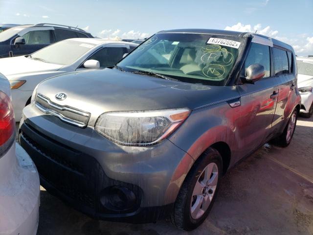 KNDJN2A2XK7658288 - 2019 KIA SOUL GRAY photo 2