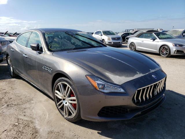 ZAM56YPA7J1283022 - 2018 MASERATI QUATTROPOR GRAY photo 1