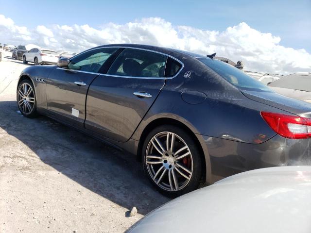 ZAM56YPA7J1283022 - 2018 MASERATI QUATTROPOR GRAY photo 3