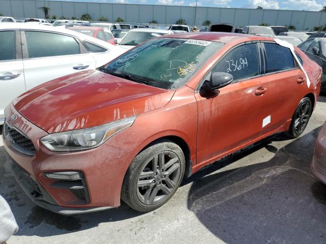 3KPF34AD6LE253846 - 2020 KIA FORTE GT L ORANGE photo 2