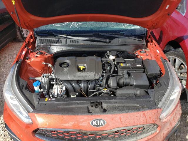 3KPF34AD6LE253846 - 2020 KIA FORTE GT L ORANGE photo 7