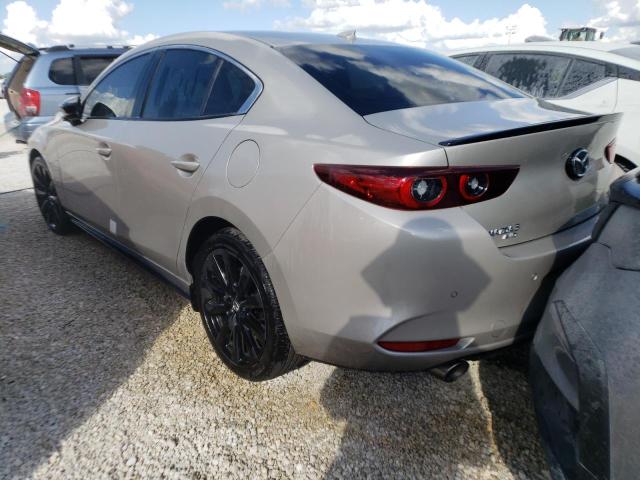 3MZBPBEYXNM302993 - 2022 MAZDA 3 PREMIUM BROWN photo 3