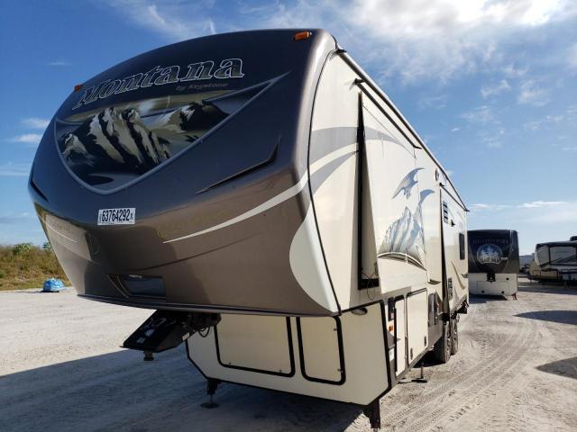 4YDF31028F4730293 - 2015 KEYSTONE MONTANA BEIGE photo 2