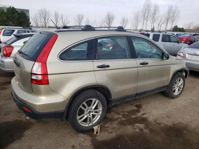 5J6RE48328L816758 - 2008 HONDA CR-V LX GOLD photo 3