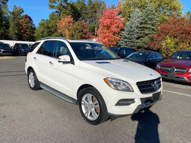 4JGDA0EB0FA497736 - 2015 MERCEDES-BENZ ML 250 BLU WHITE photo 2