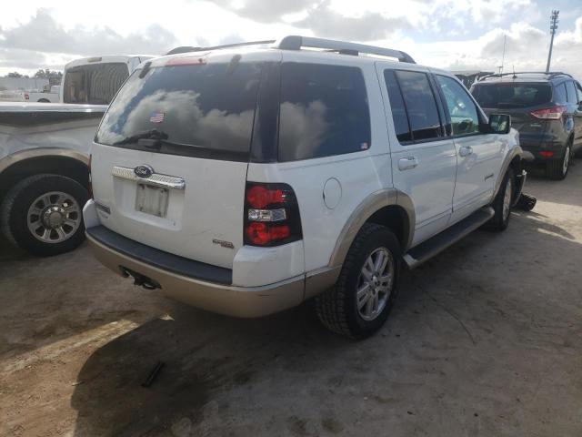 1FMEU64E16UB65264 - 2006 FORD EXPLORER E WHITE photo 4