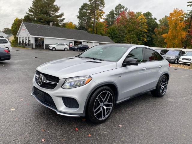 4JGED6EB8GA017667 - 2016 MERCEDES-BENZ GLE COUPE SILVER photo 1