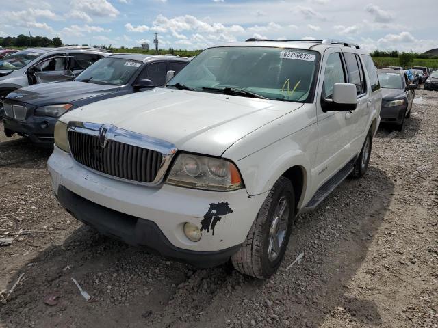 5LMEU68H53ZJ27195 - 2003 LINCOLN AVIATOR 白色 照片 2