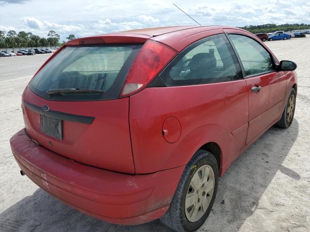 1FAFP31N97W245622 - 2007 FORD FOCUS ZX3 RED photo 4