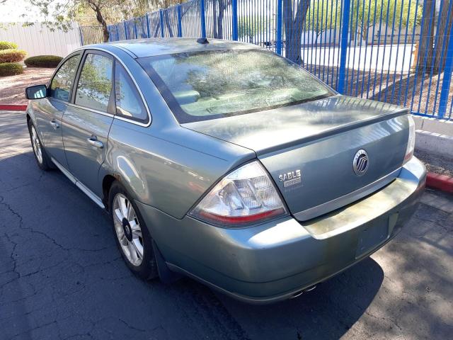 1MEHM42W08G608229 - 2008 MERCURY SABLE PREM TURQUOISE photo 3