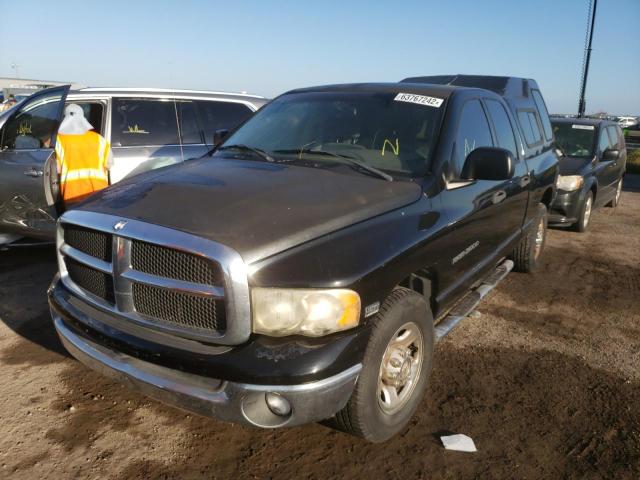 3D7KR28D45G779669 - 2005 DODGE RAM 2500 S BLACK photo 2