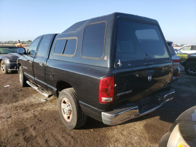 3D7KR28D45G779669 - 2005 DODGE RAM 2500 S BLACK photo 3