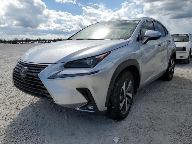 JTJBARBZXK2207084 - 2019 LEXUS NX 300 BAS SILVER photo 2