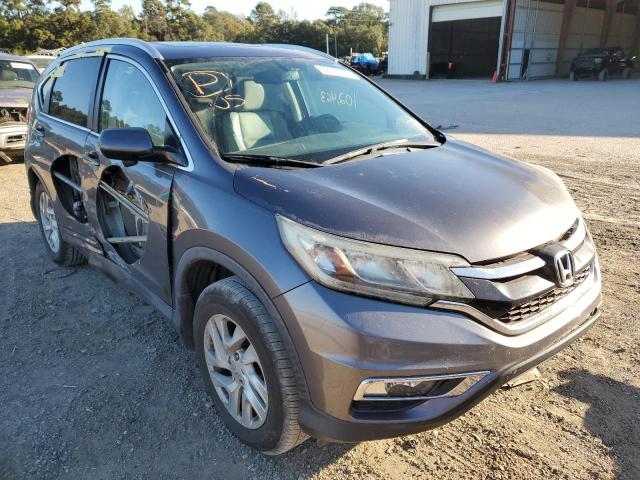 2HKRM3H78FH540271 - 2015 HONDA CR-V EXL GRAY photo 1