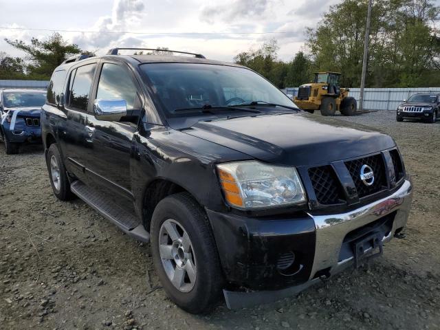 5N1AA08B44N738010 - 2004 NISSAN ARMADA SE BLACK photo 1