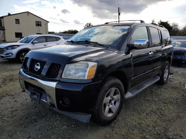 5N1AA08B44N738010 - 2004 NISSAN ARMADA SE BLACK photo 2