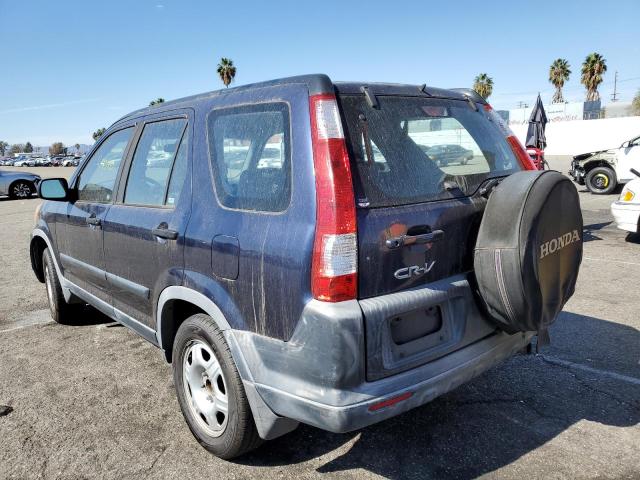 JHLRD68536C011664 - 2006 HONDA CR-V BLUE photo 3