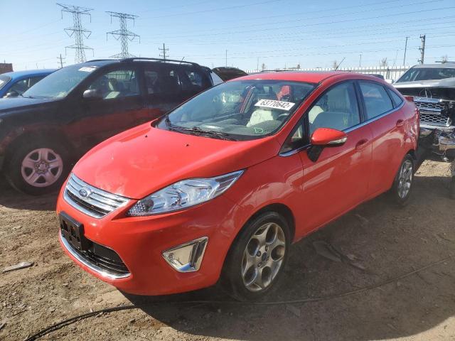 3FADP4CJ1CM181223 - 2012 FORD FIESTA SEL RED photo 2