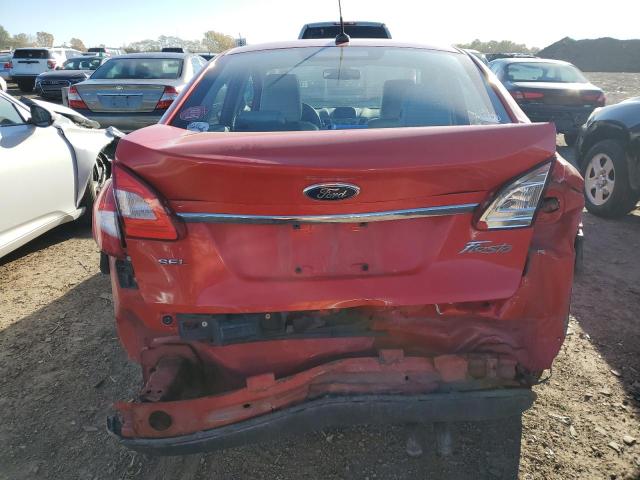 3FADP4CJ1CM181223 - 2012 FORD FIESTA SEL RED photo 9